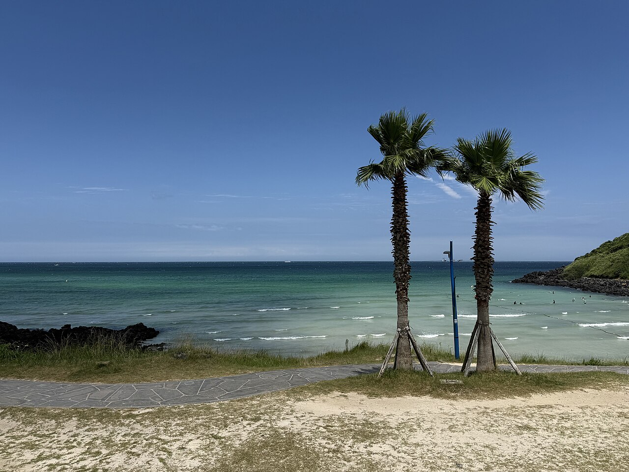 Hamdeok Beach on Jeju Island