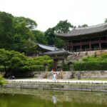Buyongji Pond and Buyongjeong Pavilion in the Secret Garden of Changdeokgung Palace, Seoul