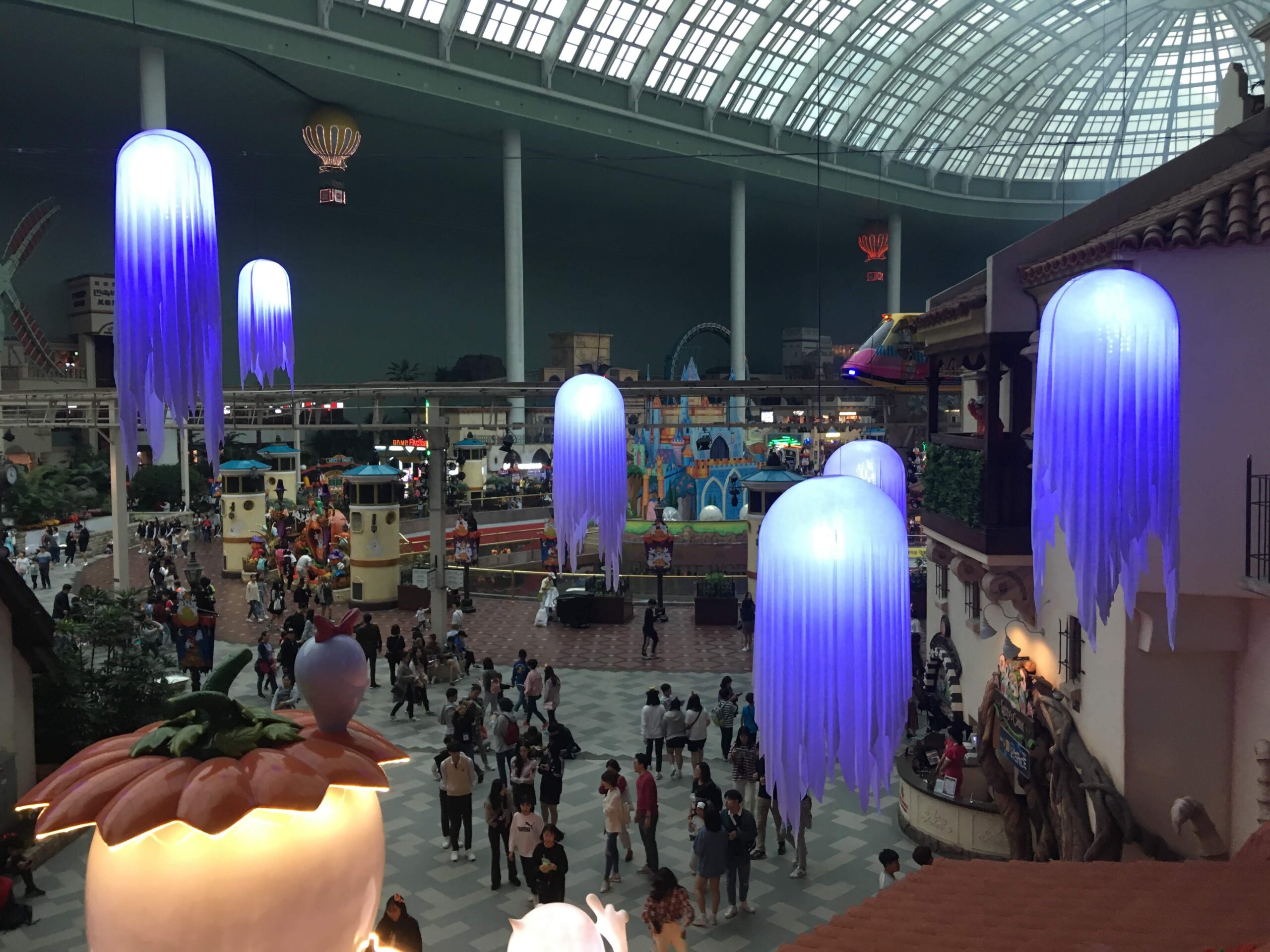 Lotte World theme park complex in Jamsil, Seoul